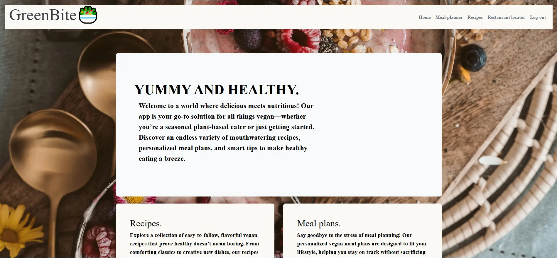 GreenBite screenshot