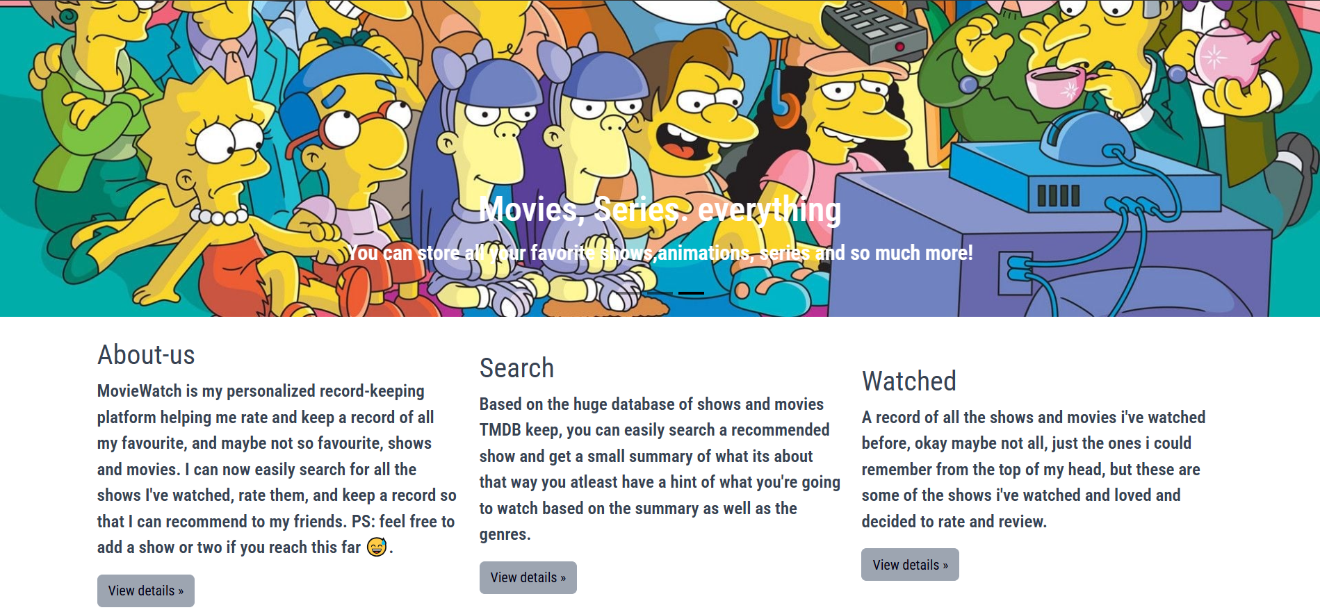 MovieWatch screenshot